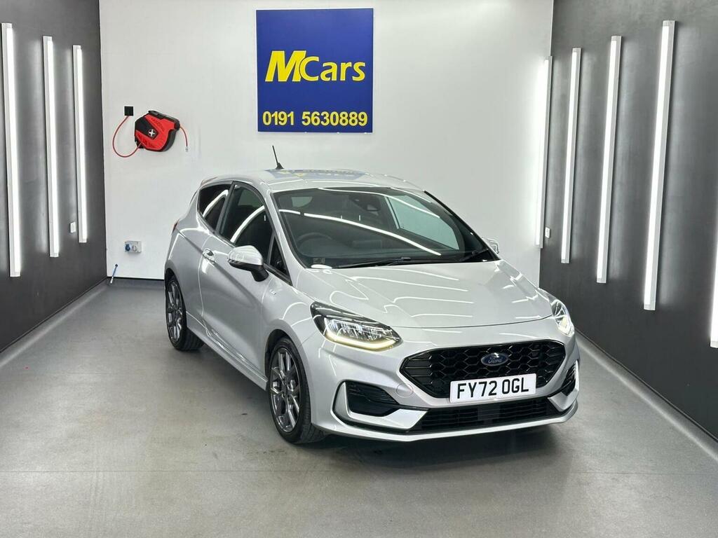 Ford Fiesta Hatchback 1.0T Ecoboost Mhev St-line Edition Euro FY72OGL Silver #5
