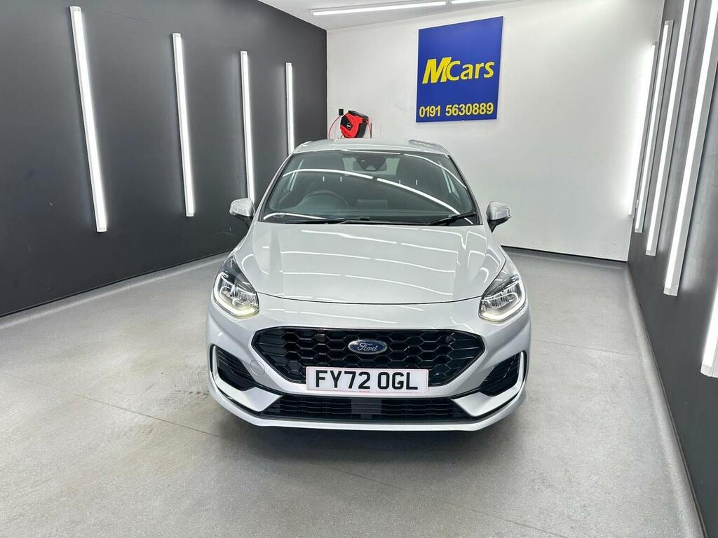Ford Fiesta Hatchback 1.0T Ecoboost Mhev St-line Edition Euro FY72OGL Silver #6