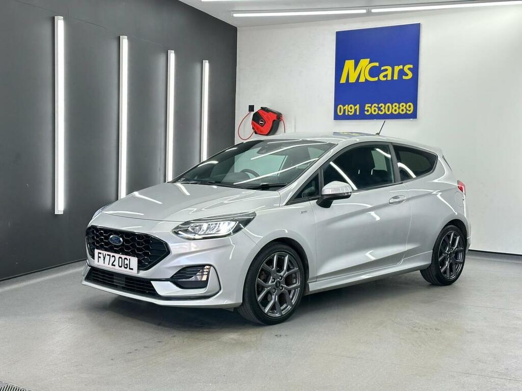Ford Fiesta Hatchback 1.0T Ecoboost Mhev St-line Edition Euro FY72OGL Silver #2