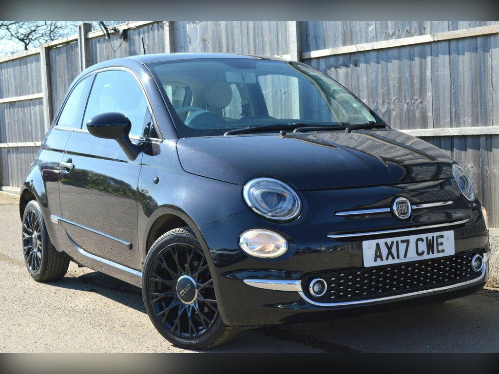 Fiat 500 1.2 Lounge Euro 6 Ss AX17CWE Black #3