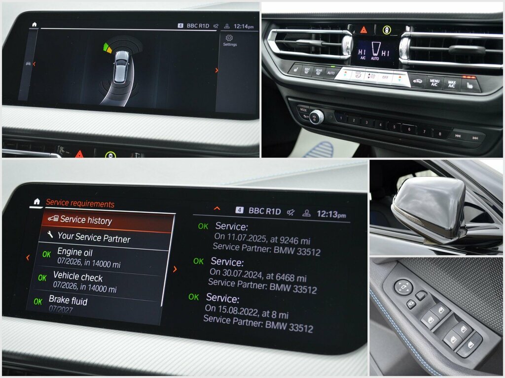 BMW 1 Series 1.5 118I M Sport Lcp Euro 6 Ss VF22CZY Black #6