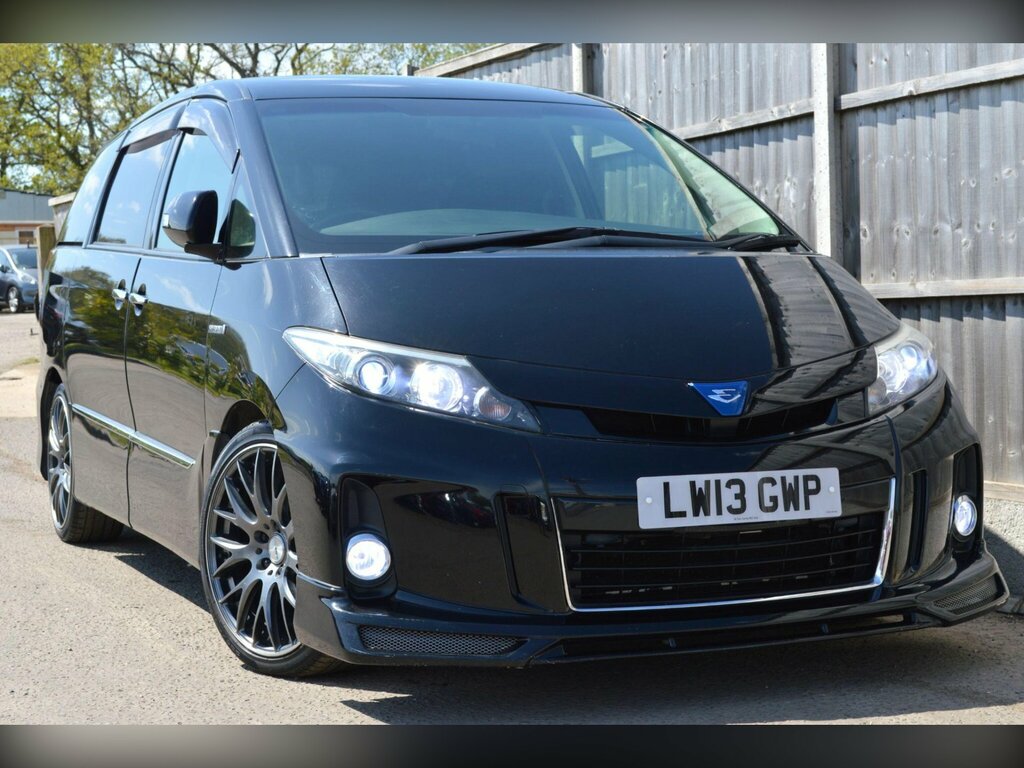 Toyota Estima 2.4 Hybrid Aeras 4Wd 7 Seats Black #3