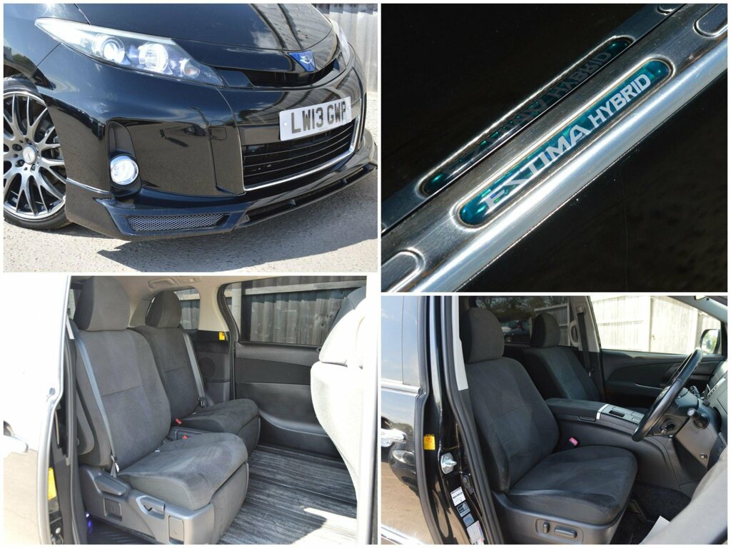 Toyota Estima 2.4 Hybrid Aeras 4Wd 7 Seats Black #6