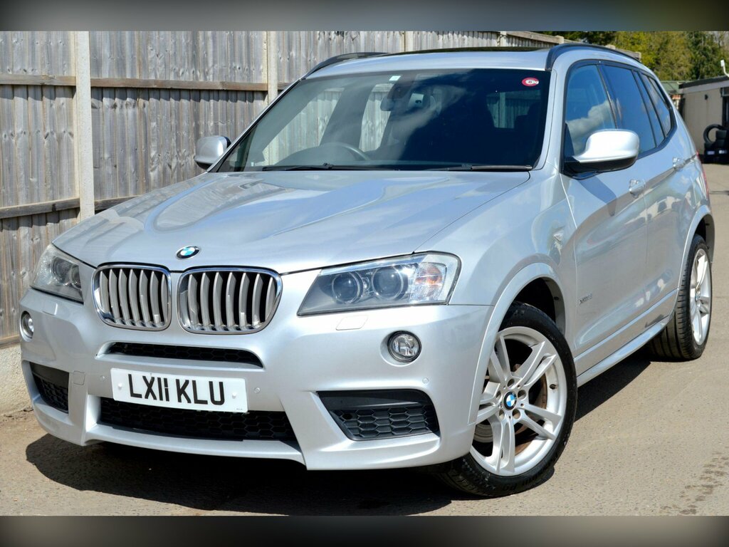 BMW X3 Xdrive 28I M Sports Suv 3.0 LX11KLU Silver #3