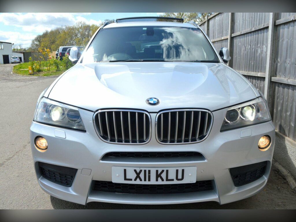 BMW X3 Xdrive 28I M Sports Suv 3.0 LX11KLU Silver #4