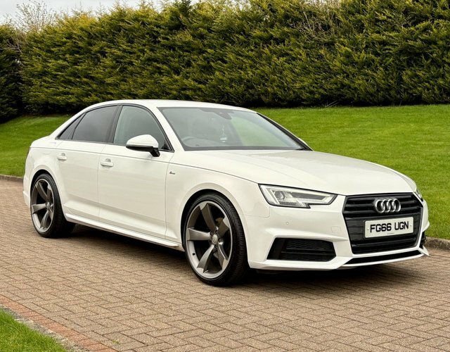 Audi A4 2.0 Tdi S-line Saloon White