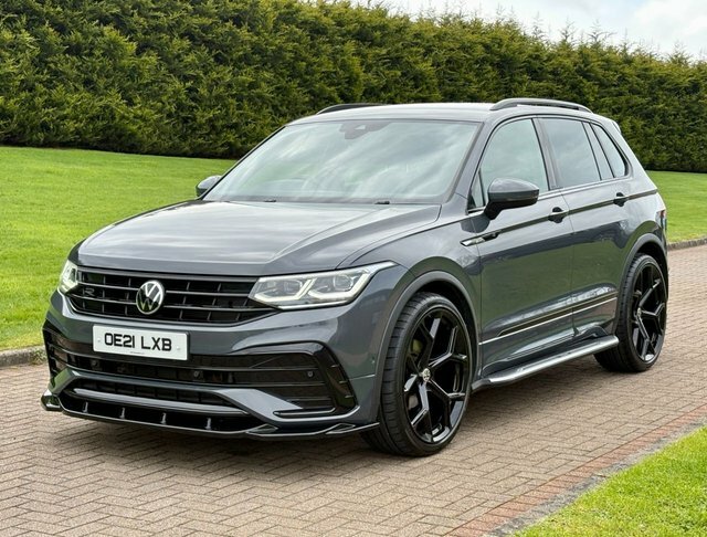 Volkswagen Tiguan 2.0 Tdi R-line Suv OE21LXB Grey #2