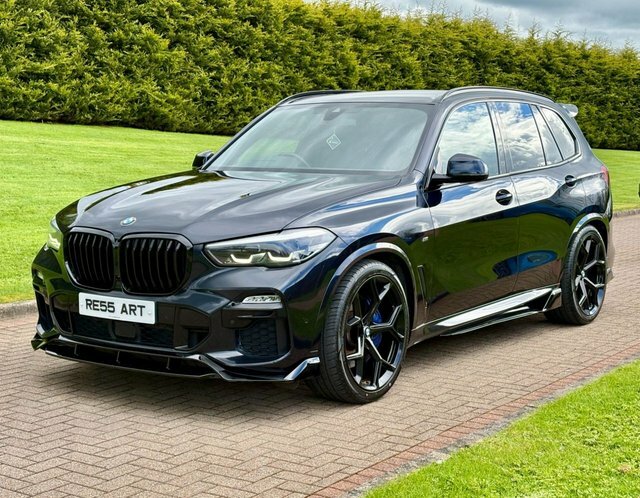 BMW X5 3.0 30D M Sport RE55ART Black #2