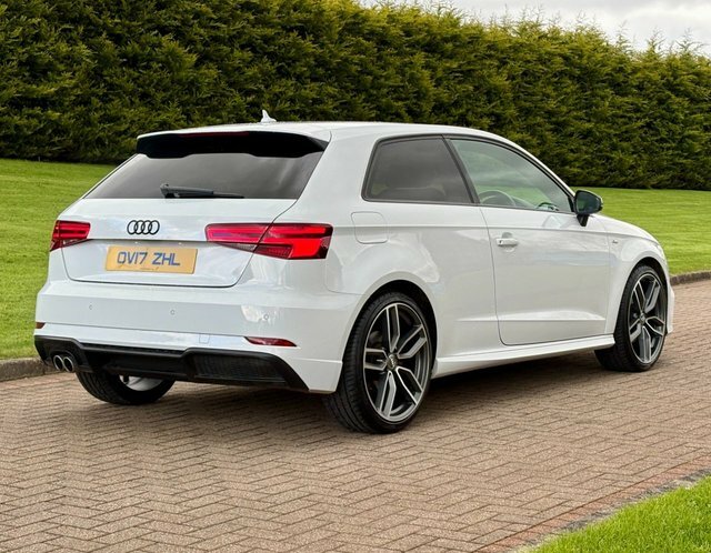 Audi A3 2.0 Tdi Black Edition OV17ZHL White #3