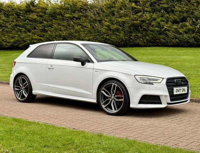Audi A3 2.0 Tdi Black Edition OV17ZHL White #5