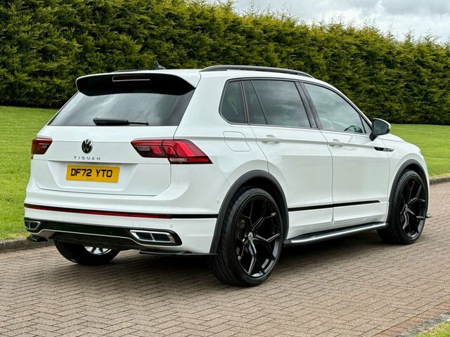 Volkswagen Tiguan 2.0 Tdi R-line Edition DF72YTO White #3