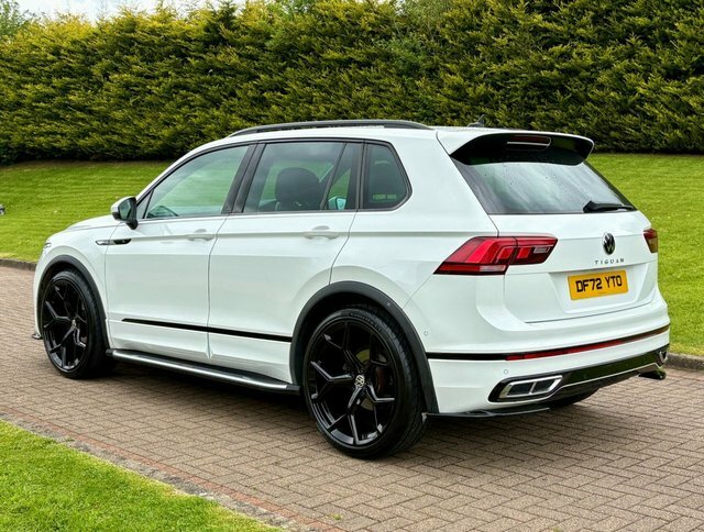 Volkswagen Tiguan 2.0 Tdi R-line Edition DF72YTO White #4