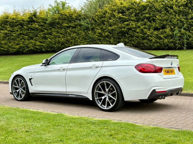 BMW 4 Series Gran Coupe 2.0 420D M Sport YG69BVY White #6