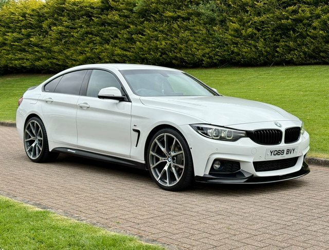BMW 4 Series Gran Coupe 2.0 420D M Sport White