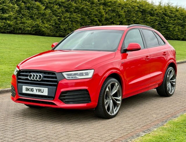 Audi Q3 2.0 Tdi S Line BK16YRU Red #2