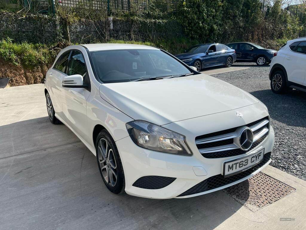 Mercedes-Benz A Class A180 Cdi Blueefficiency Sport MT63CYF White #6