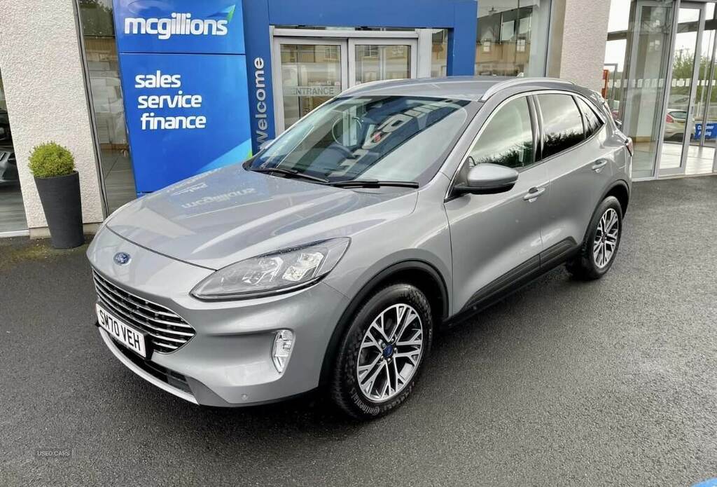 Ford Kuga 1.5 Ecoblue Titanium Edition SM70VEH Silver #3