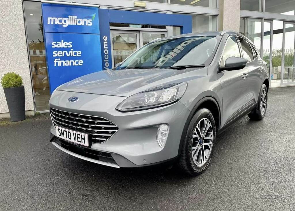 Ford Kuga 1.5 Ecoblue Titanium Edition SM70VEH Silver #4