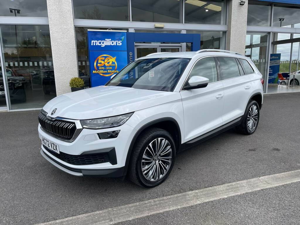 Skoda Kodiaq 1.5 Tsi Se L Executive Dsg 7 Seat White