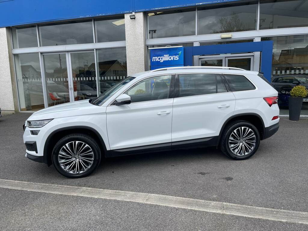 Skoda Kodiaq 1.5 Tsi Se L Executive Dsg 7 Seat HG72VZX White #4