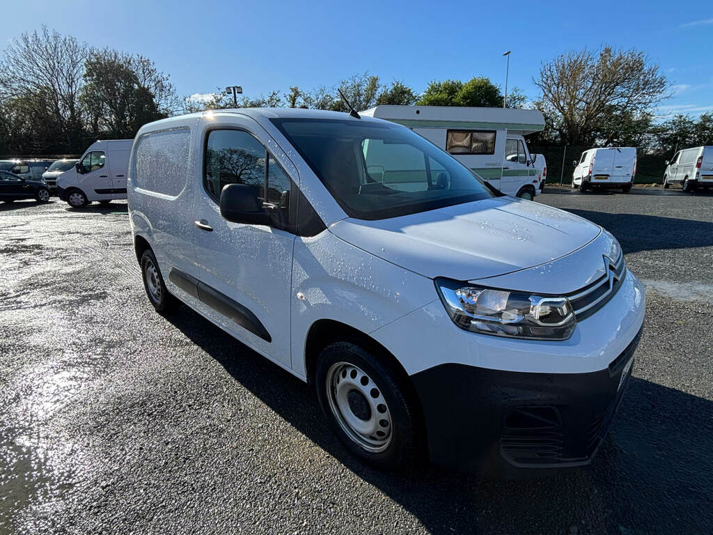 Citroen Berlingo 1.5 Bluehdi 1000Kg Enterprise Ed 100Ps 6 Speed S S White