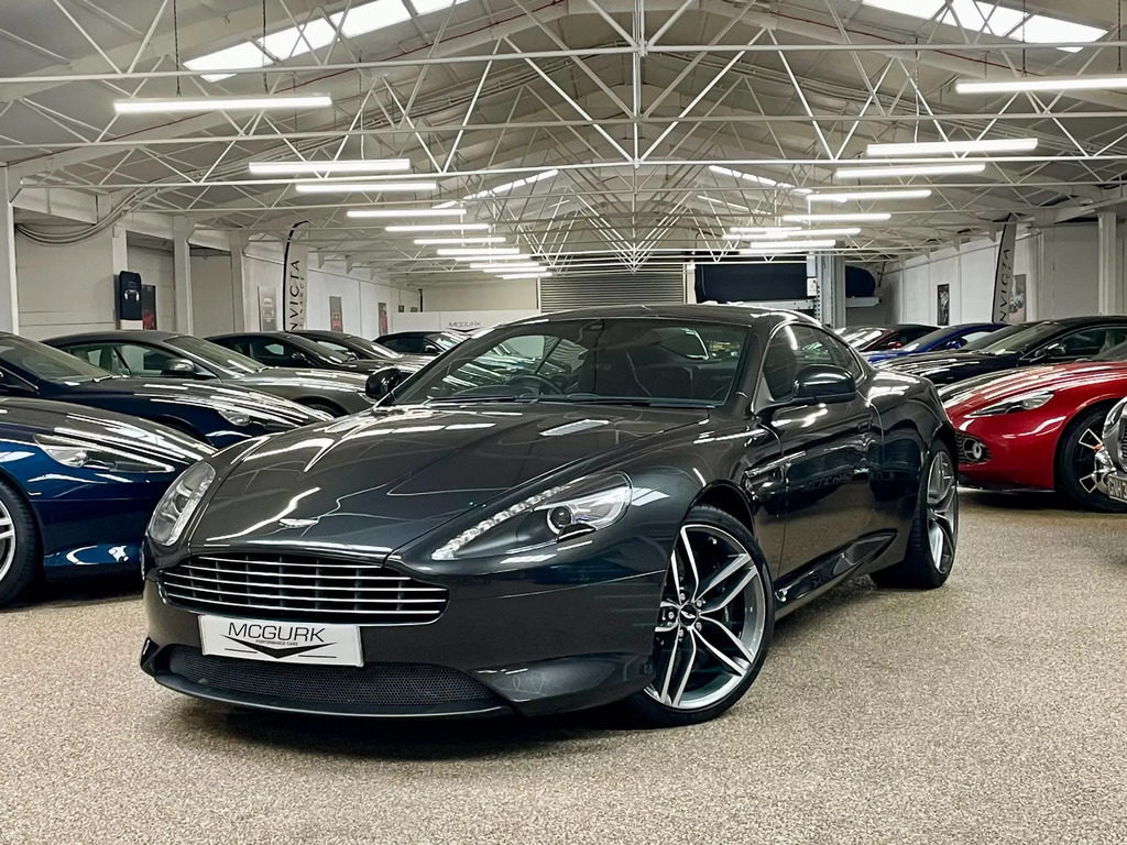 Aston Martin DB9 Db9 V12 Silver #7