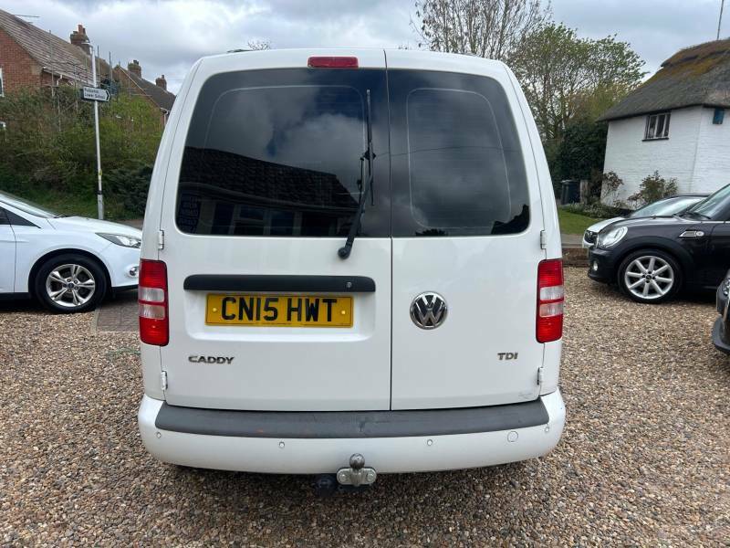 Volkswagen Caddy 1.6 Tdi C20 Startline L1 H1 - 2015 15 White #4