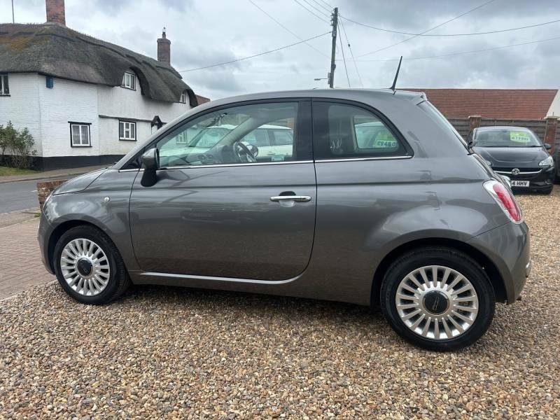 Fiat 500 1.2 Lounge Hatchback Dualogic Euro 6 S LV63ZHK Grey #6