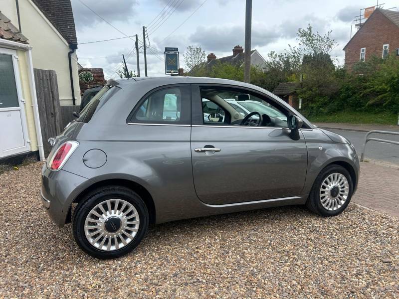 Fiat 500 1.2 Lounge Hatchback Dualogic Euro 6 S LV63ZHK Grey #2