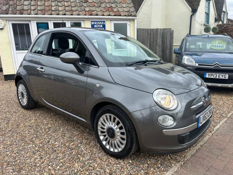 Fiat 500 1.2 Lounge Hatchback Dualogic Euro 6 S LV63ZHK Grey