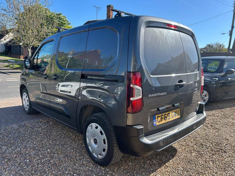 Peugeot Partner 1.5 Bluehdi 1000 Professional Standard Panel Van S CF69GWU Grey #4