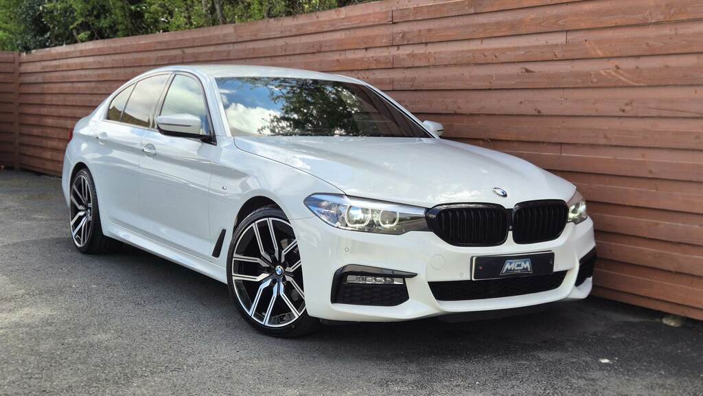 BMW 5 Series 520D Xdrive M Sport White