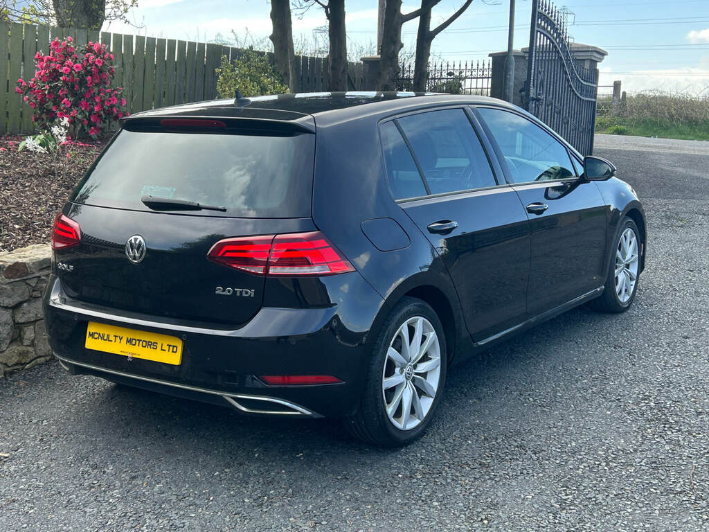 Volkswagen Golf 2.0 Tdi Gt Dsg WL17CTK Black #3