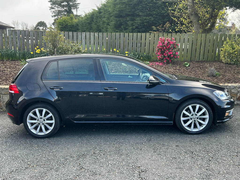 Volkswagen Golf 2.0 Tdi Gt Dsg WL17CTK Black #2