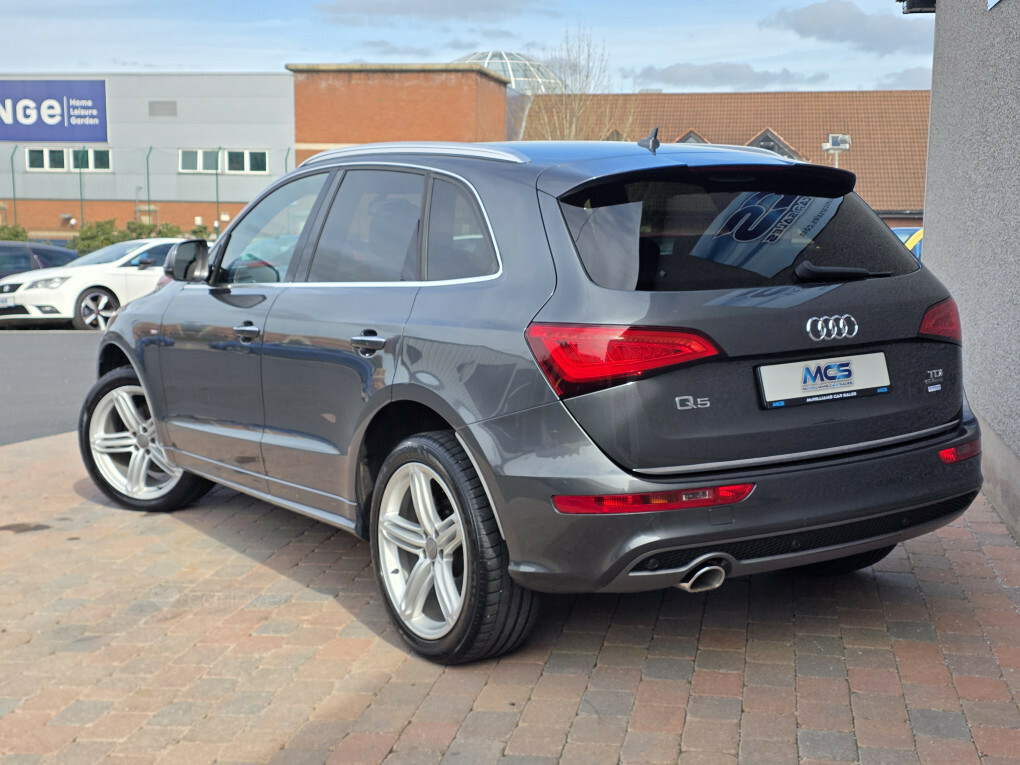 Audi Q5 S Line Tdi Quattro EY65YLO Grey #5