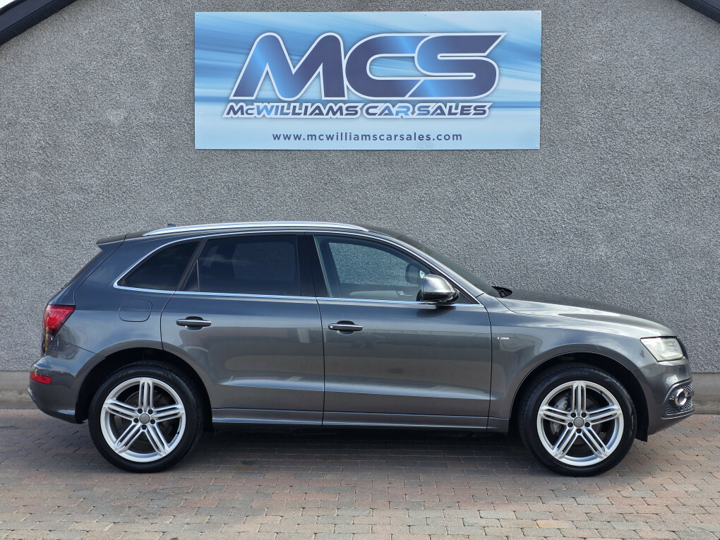 Audi Q5 S Line Tdi Quattro EY65YLO Grey #2