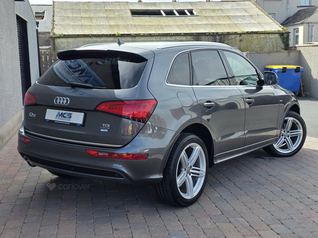 Audi Q5 S Line Tdi Quattro EY65YLO Grey #3