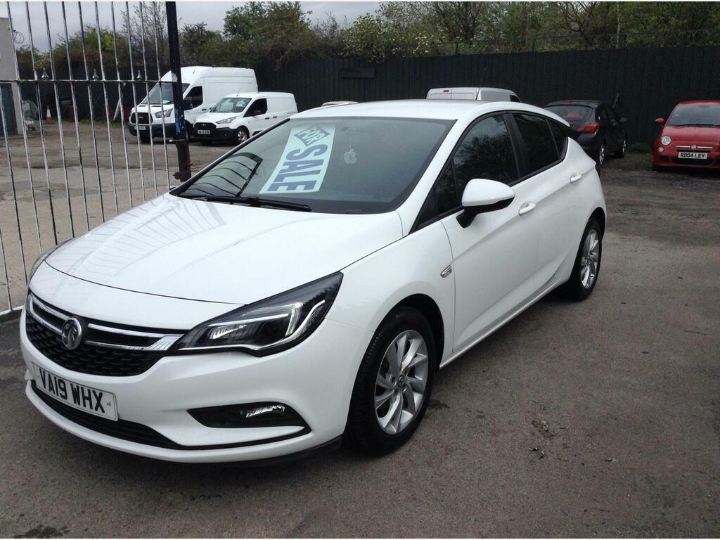 Vauxhall Astra 1.0I Turbo Ecotec Design Euro 6 S S VA19WHX White #3