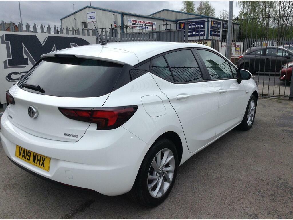 Vauxhall Astra 1.0I Turbo Ecotec Design Euro 6 S S VA19WHX White #6