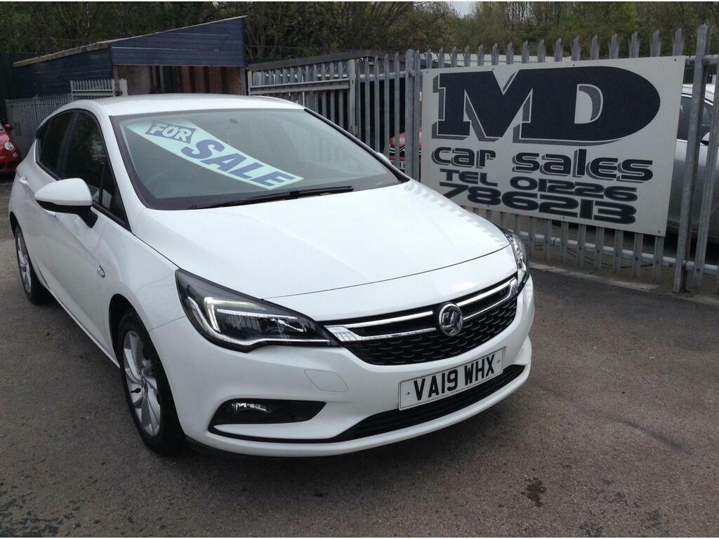 Vauxhall Astra 1.0I Turbo Ecotec Design Euro 6 S S White