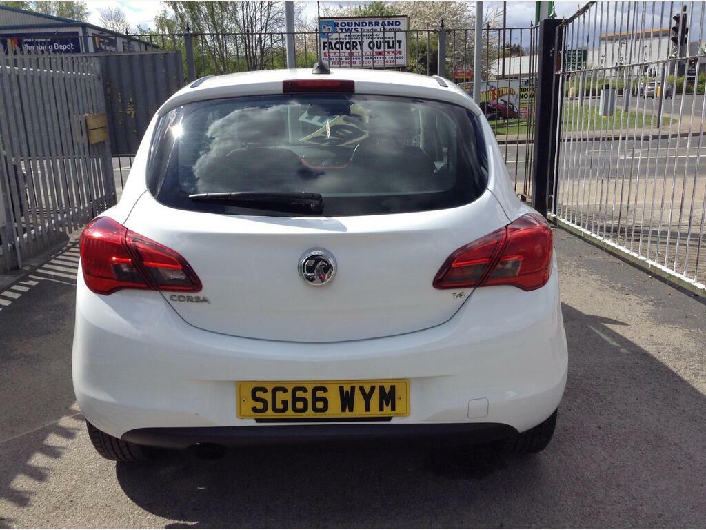 Vauxhall Corsa 1.4I Ecoflex Sri Euro 6 SG66WYM White #5