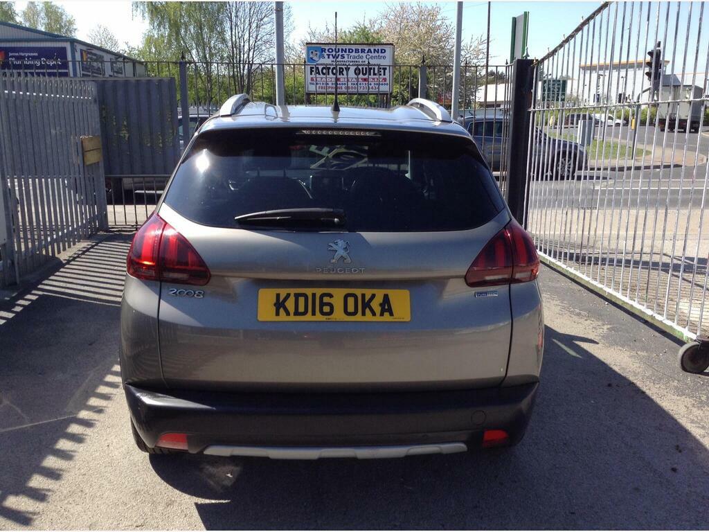 Peugeot 2008 1.2 Puretech Allure Euro 6 KD16OKA Grey #5