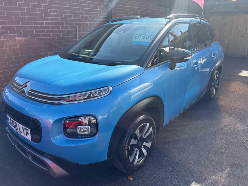 Citroen C3 Aircross 1.2-Puretech-feel-euro-6-5dr LG68LYF Blue #4