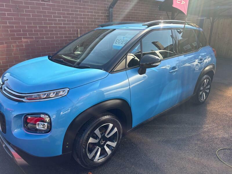 Citroen C3 Aircross 1.2-Puretech-feel-euro-6-5dr LG68LYF Blue #5