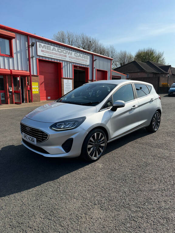 Ford Fiesta 1.0 Ecoboost Hbd Mhev 125 Titanium X URZ4351 Silver #3