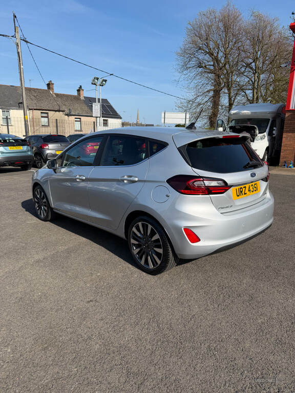Ford Fiesta 1.0 Ecoboost Hbd Mhev 125 Titanium X URZ4351 Silver #4