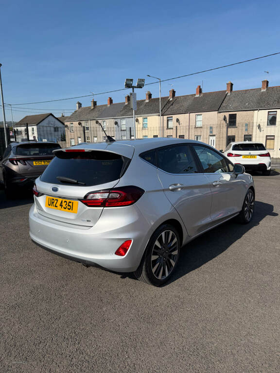 Ford Fiesta 1.0 Ecoboost Hbd Mhev 125 Titanium X URZ4351 Silver #2