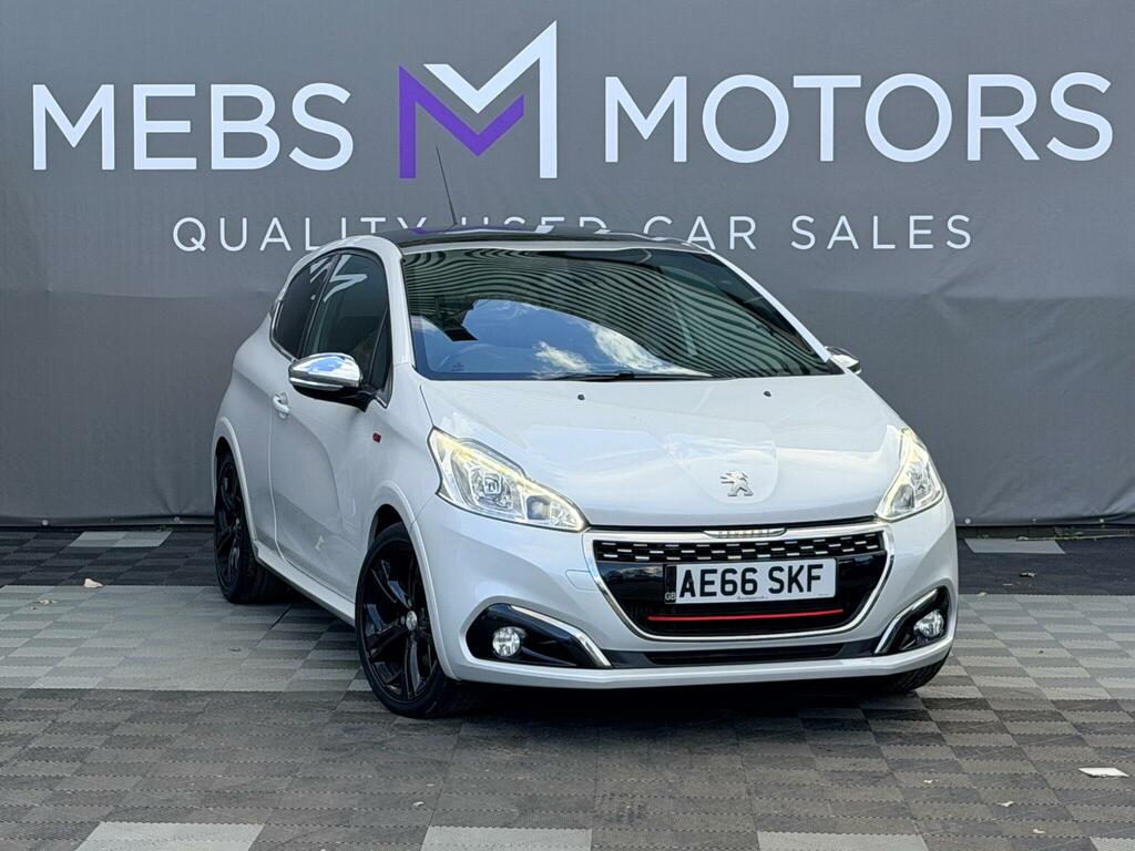 Peugeot 208 1.6 Thp Gti Prestige Euro 6 Ss White