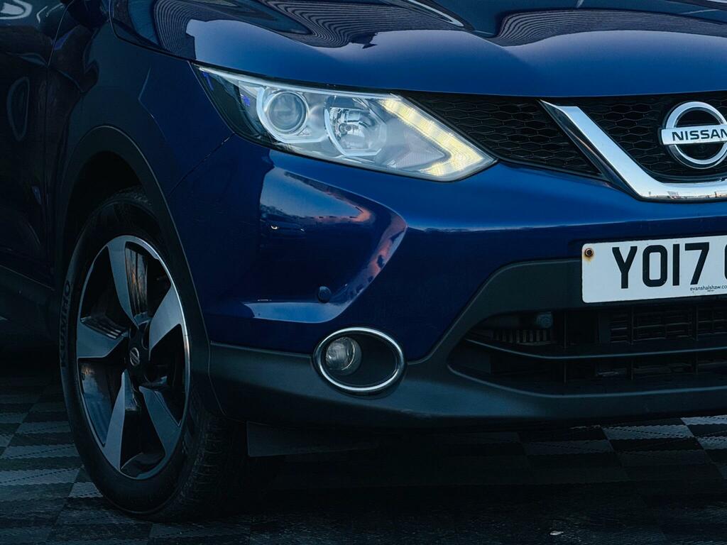 Nissan Qashqai 1.6 Dig-t N-connecta Euro 6 Ss YO17GUH Blue #4