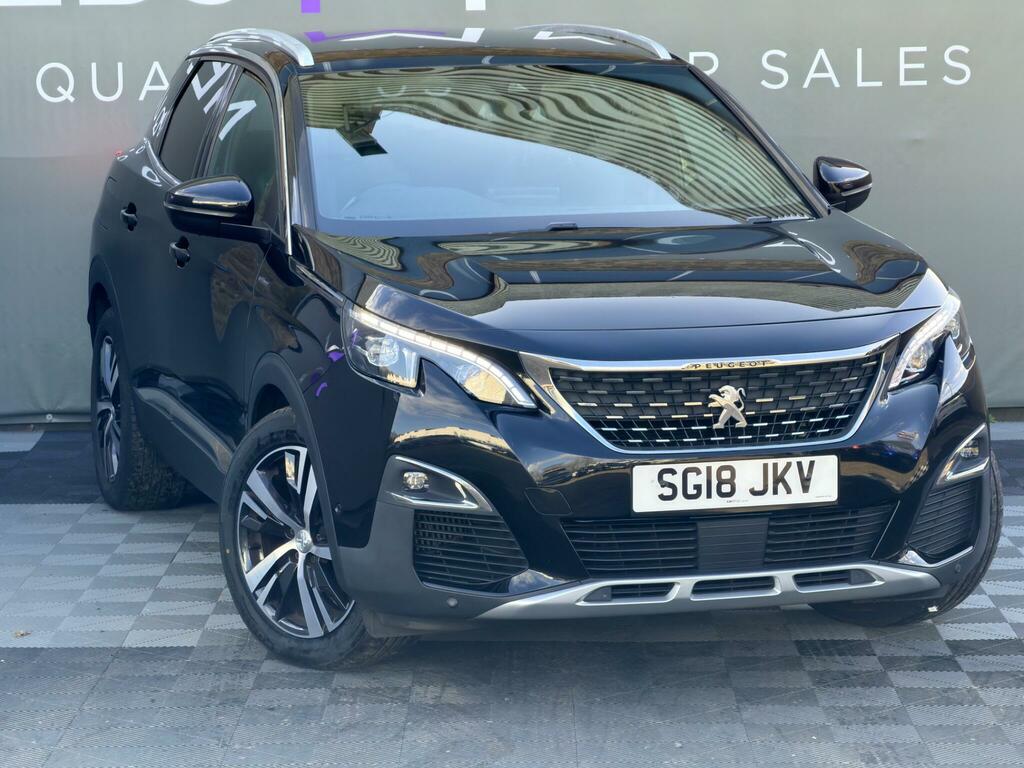 Peugeot 3008 1.2 Puretech Gt Line Euro 6 Ss SG18JKV Black #2